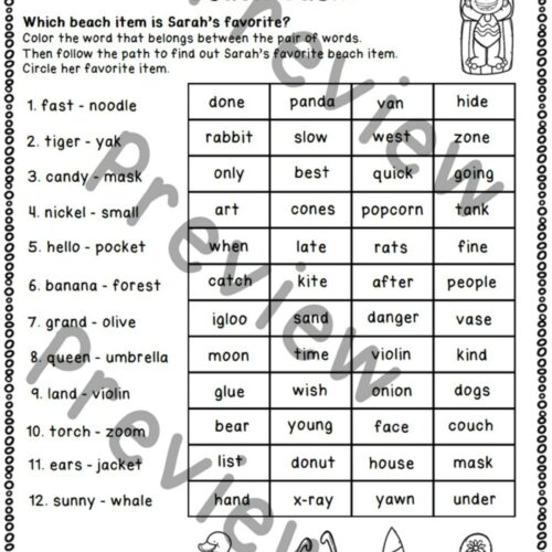 Dictionary Skills Worksheets | Guide Words | Made By Teachers