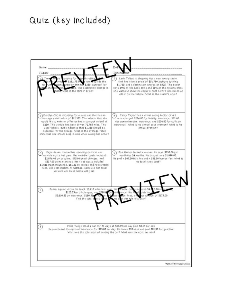 Buy, Lease, or Rent a Car Made By Teachers