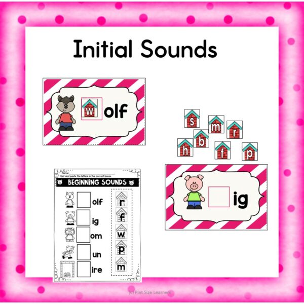 The Three Little Pigs Literacy and Math | Center Activities ...