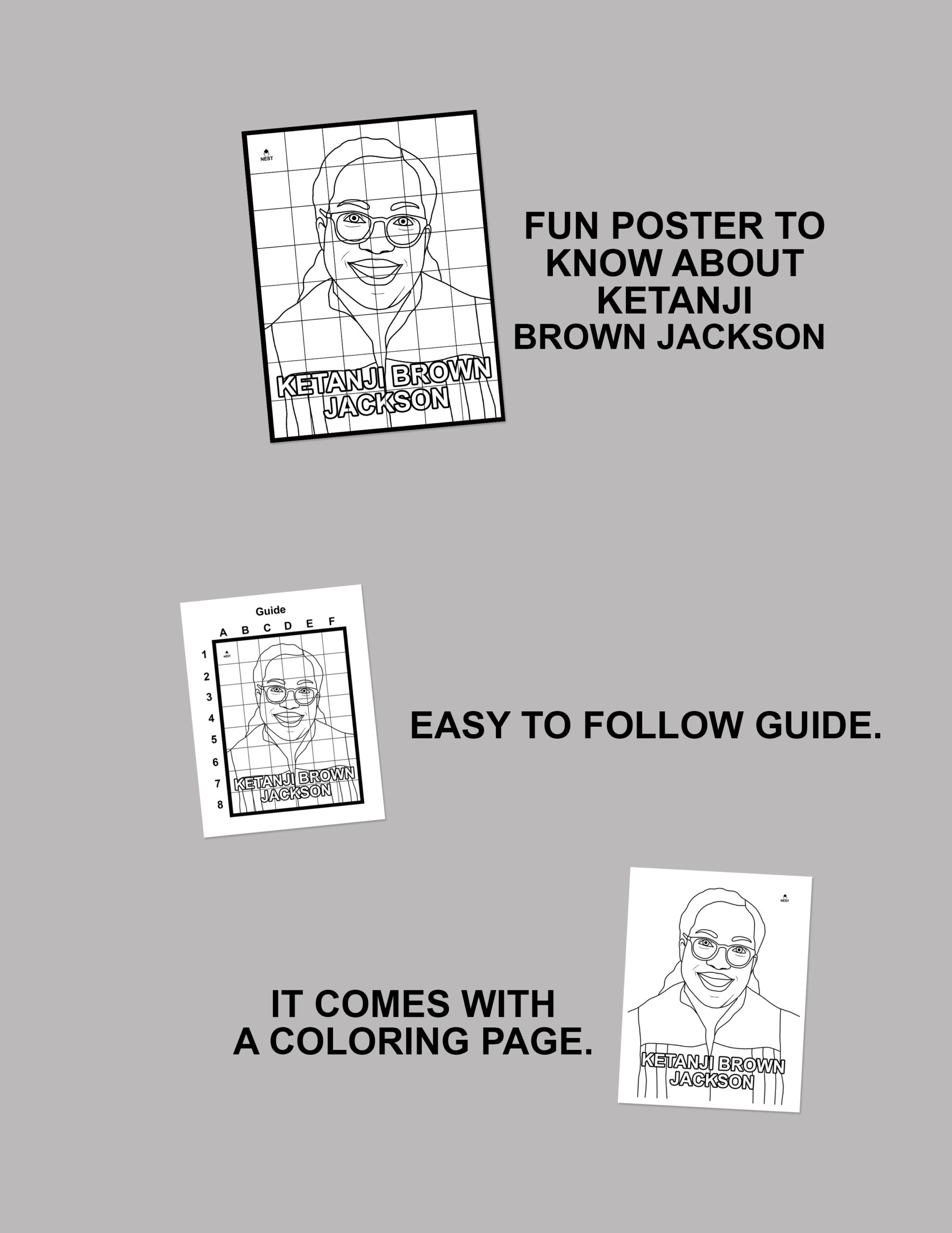 Ketanji Brown Jackson Collaboration Poster | Made By Teachers