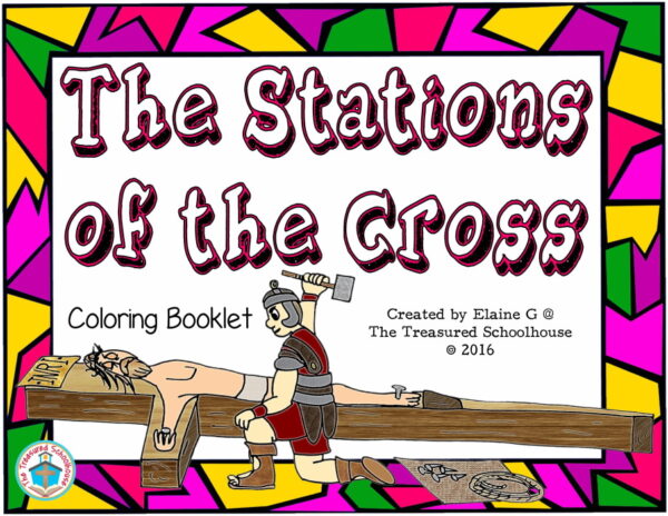 Stations of the Cross Coloring Booklet | Made By Teachers