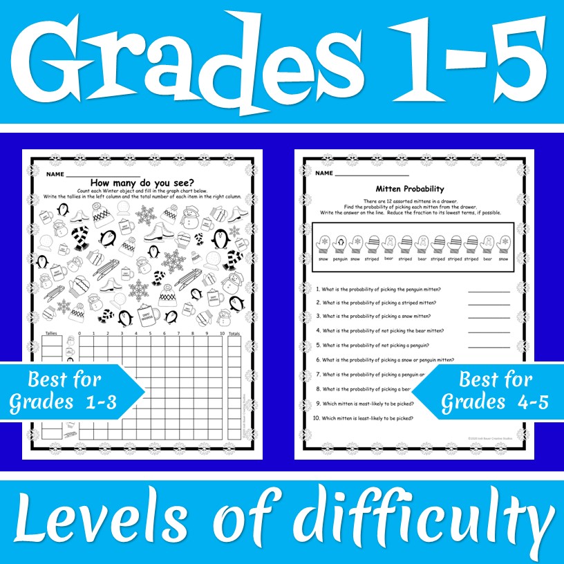 Welcome Winter Math Activity Sheets No Prep Made By Teachers Welcome Winter Math Activity Sheets No Prep Made By Teachers