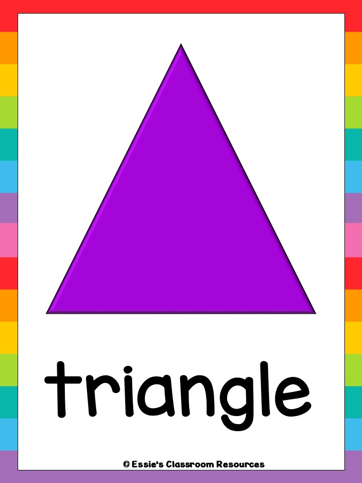 2D Shapes Wall Posters | Made By Teachers