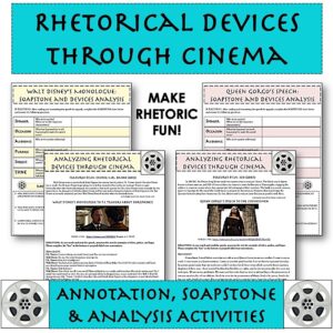 Rhetorical Devices Through Cinema - Engaging Rhetoric and Analysis Activities