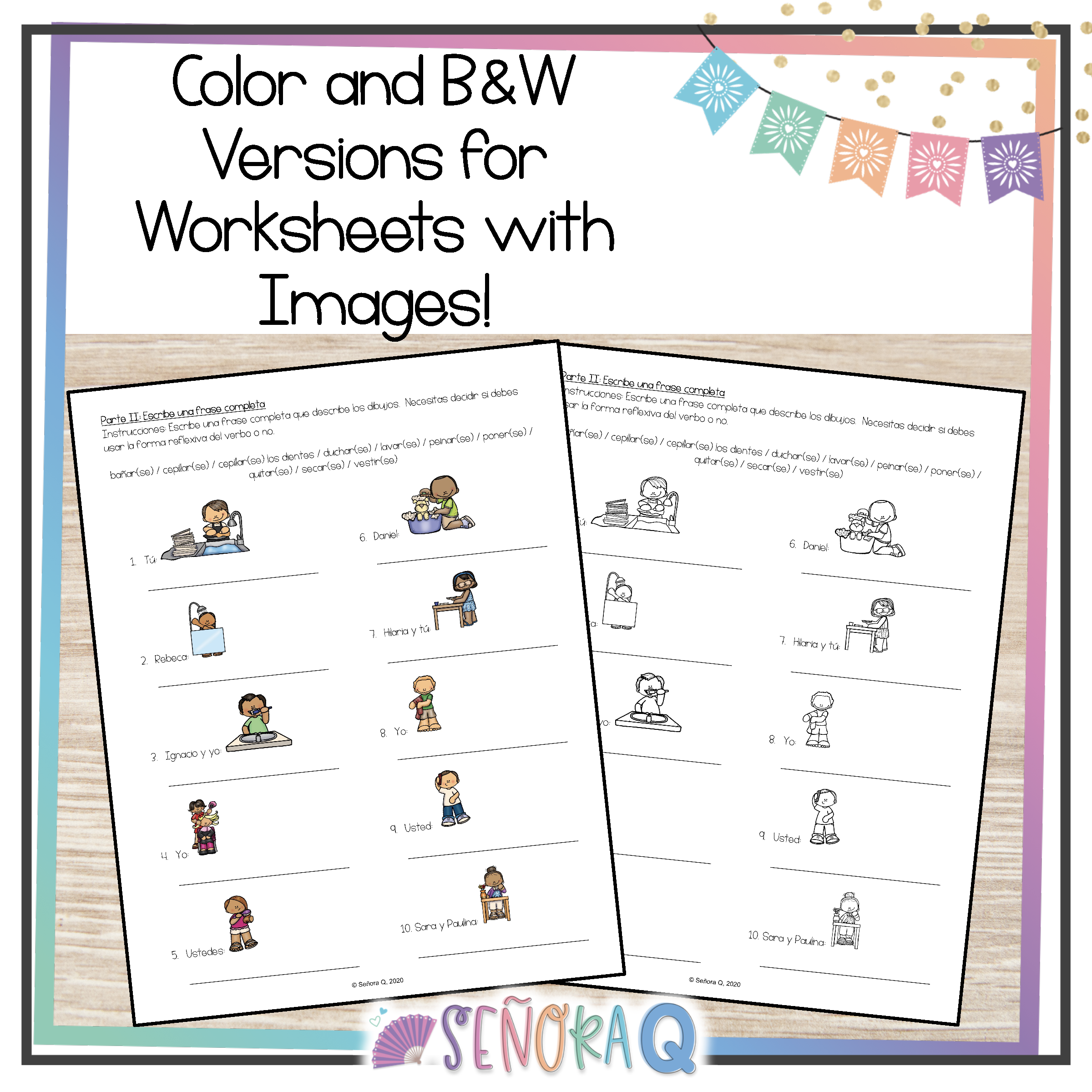 Spanish Daily Routine And Reflexive Verbs Worksheets Made By Teachers