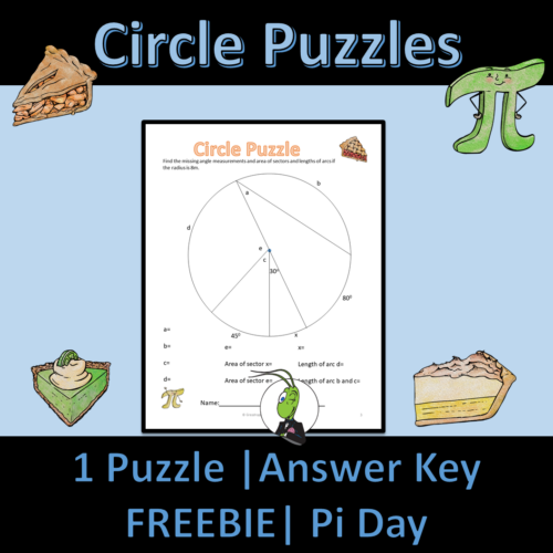 Free Circle Angles Properties Puzzle Geometry Central and Inscribed