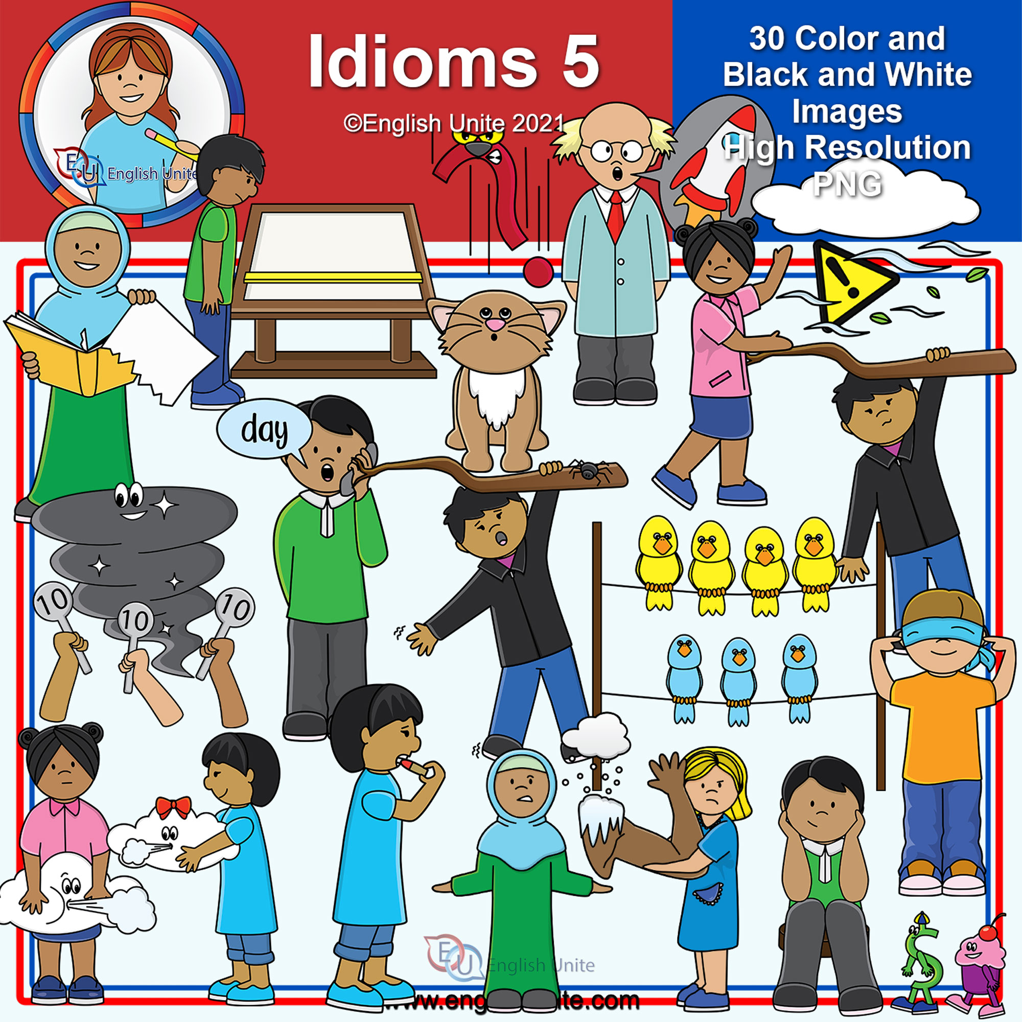 Clip Art - Idioms 5