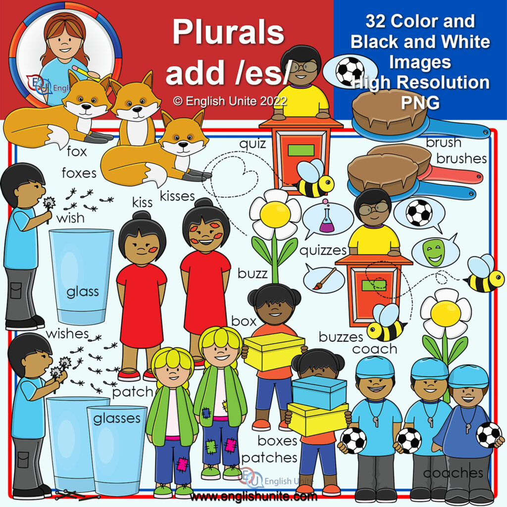 Clip Art Plurals Bundle Made By Teachers