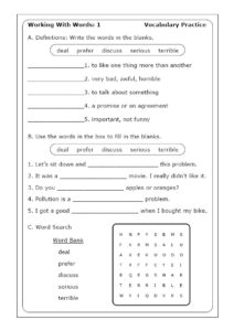 i Ready Vocabulary Grade 2 worksheets | Made By Teachers