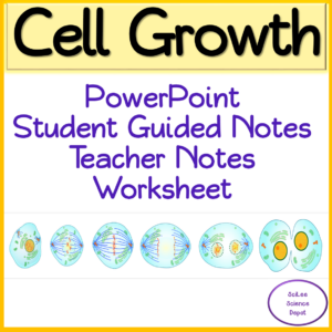 Cell Division: Cell Growth PowerPoint & Worksheet