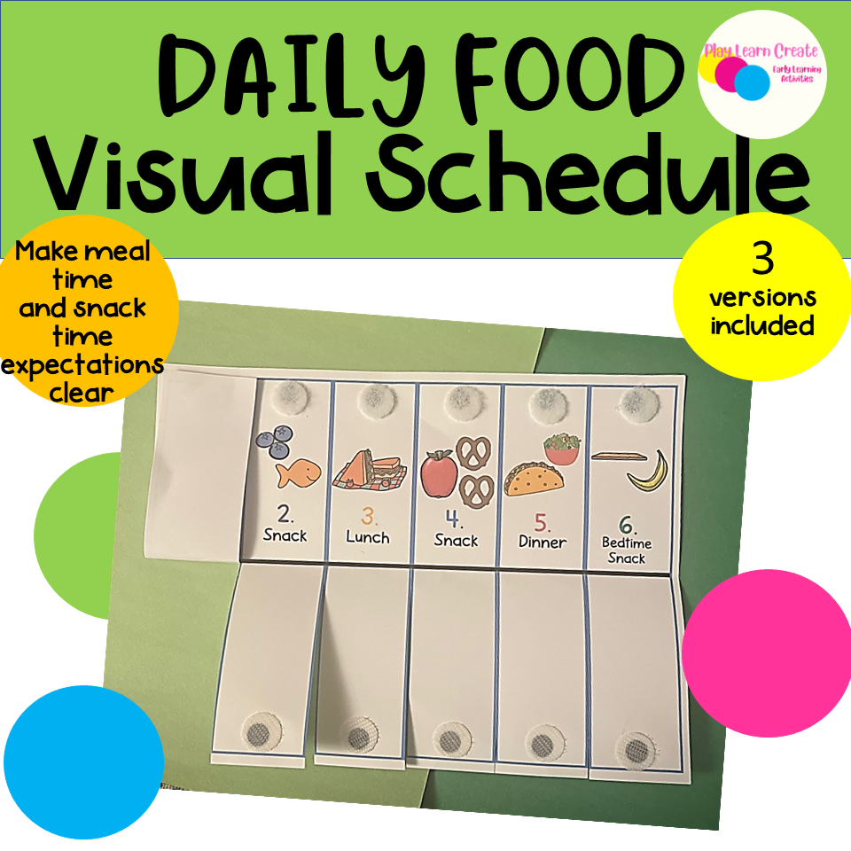 Daily Food Visual Schedule Made By Teachers daily-food-visual-schedule-made-by-teachers