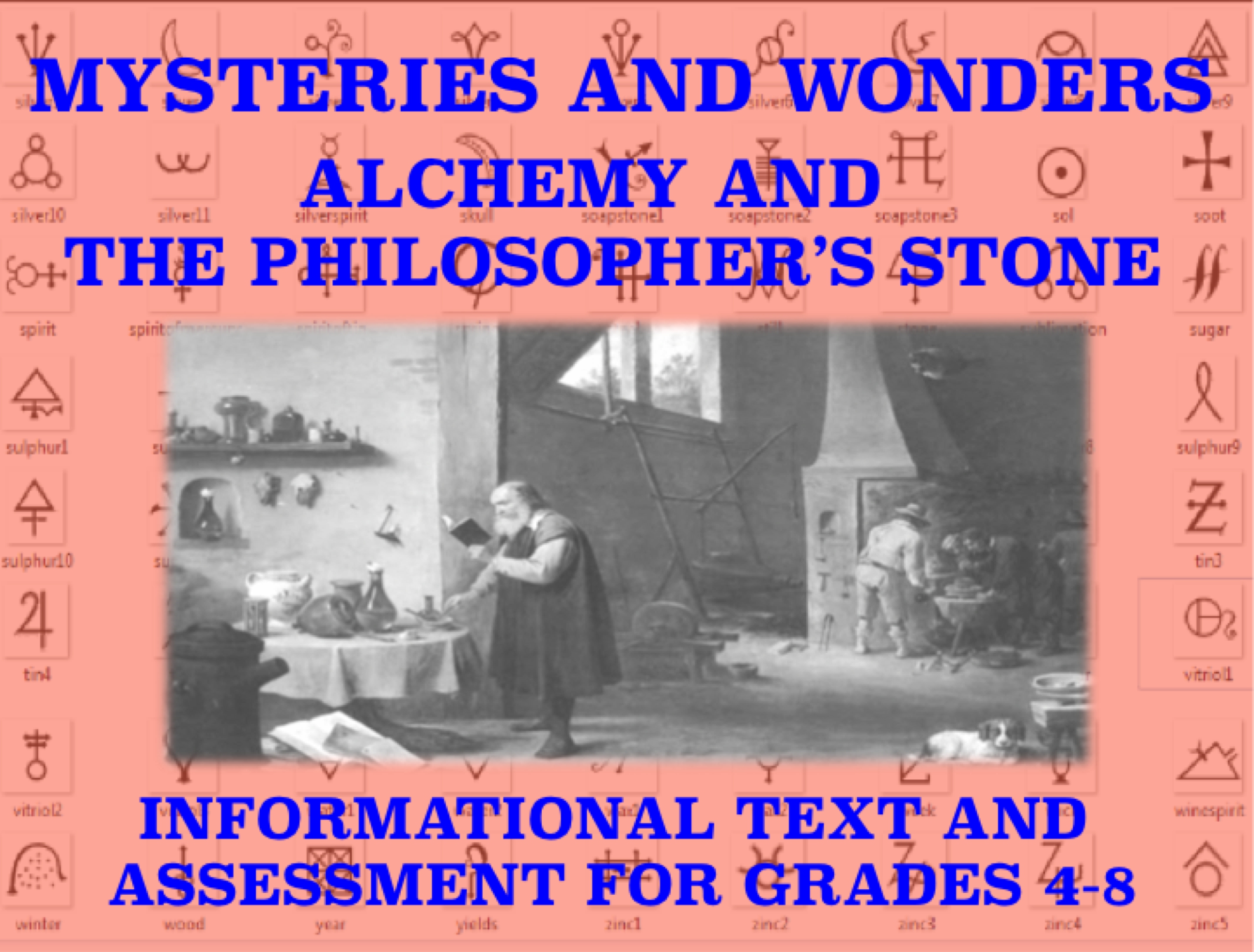 Reading Comprehension Passage and Assessment: Alchemy (Philosopher's Stone)  | Made By Teachers