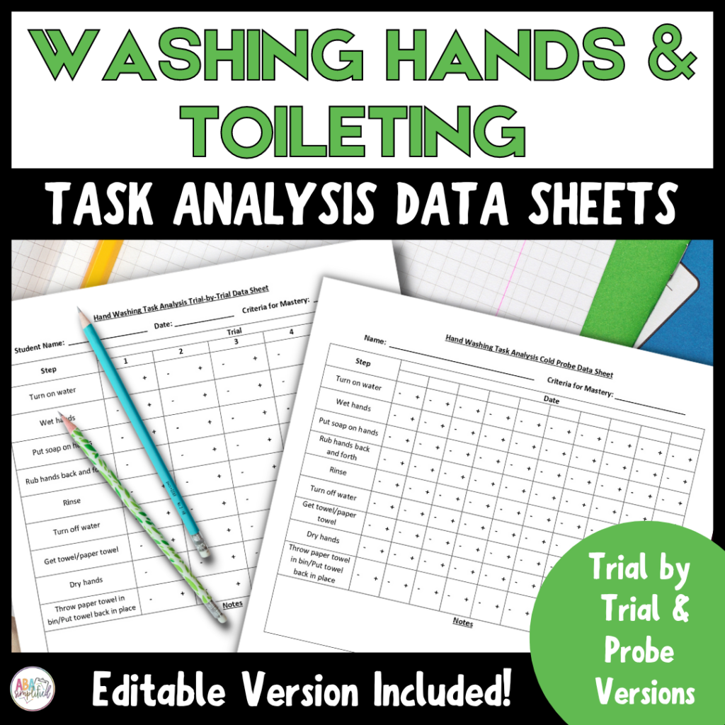 Editable Task Analysis Data Sheets - Cover 7 1024x1024 