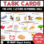 VB-MAPP Aligned Task Cards | Level 1 Bundle - Made By Teachers