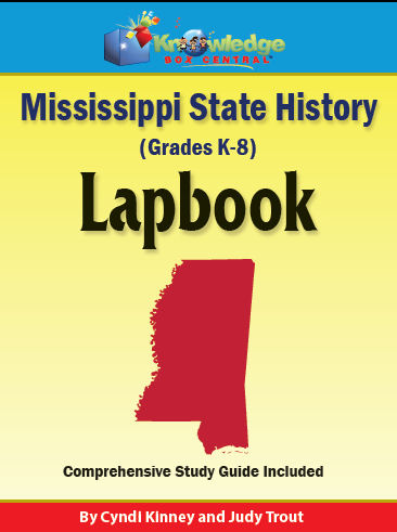 Mississippi State History Lapbook / Interactive Notebook