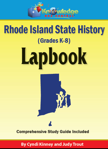 Rhode Island State History Lapbook / Interactive Notebook