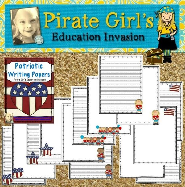Patriotic Writing Papers | Made By Teachers