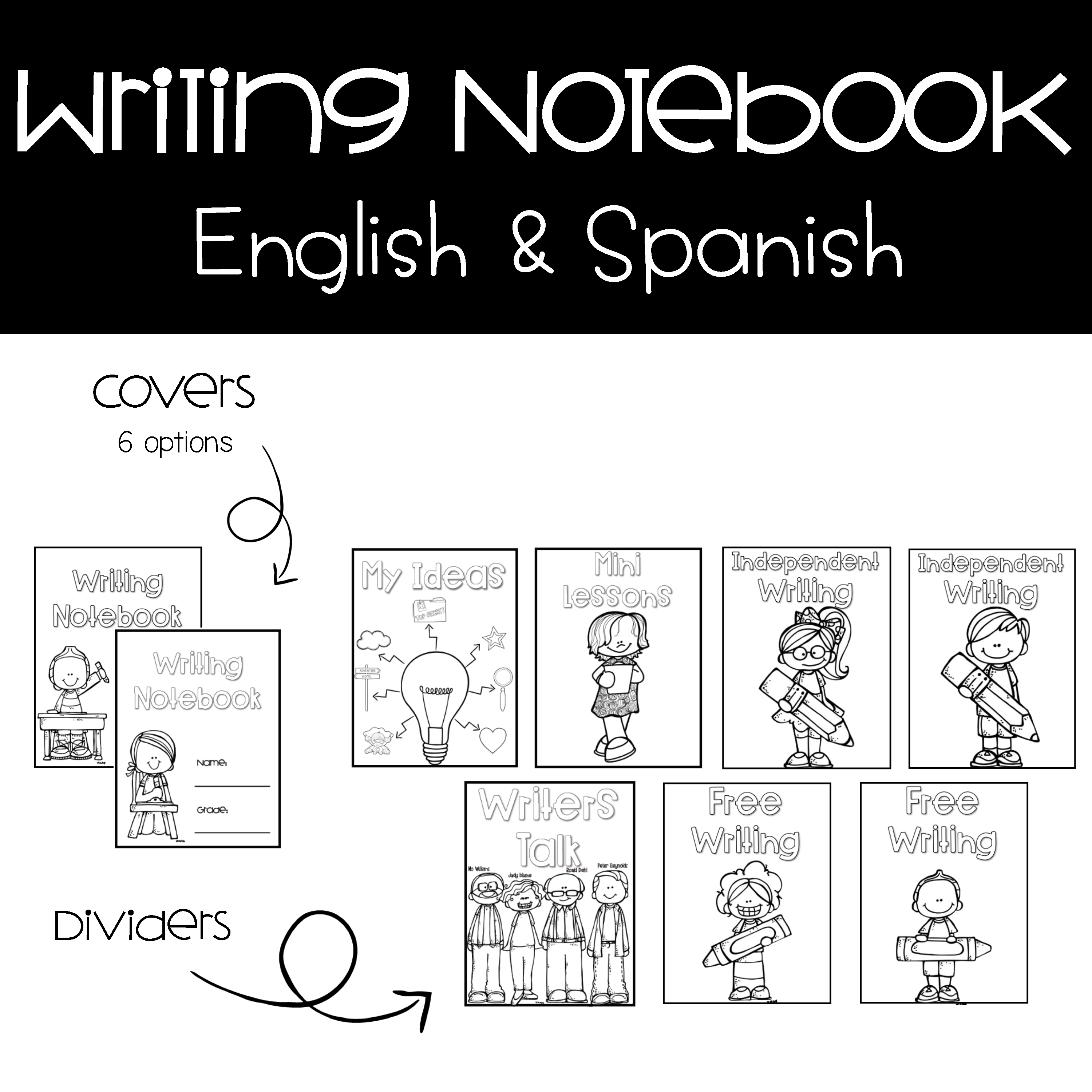 Writing Notebook-Launching the writer's Workshop Englis &amp; Spanish ...