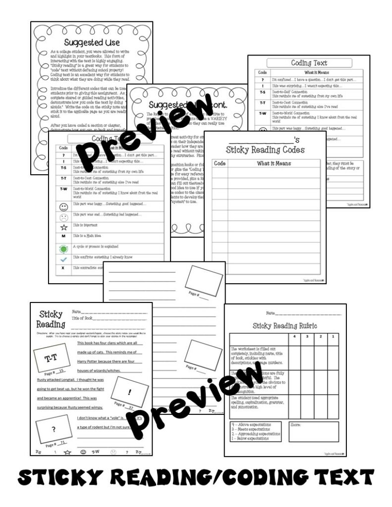 Note taking bundle made by teachers