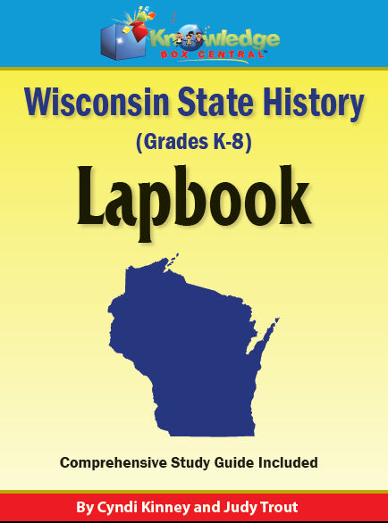 Wisconsin State History Lapbook / Interactive Notebook