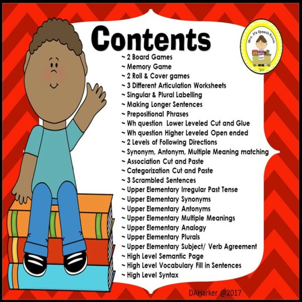 Read around america speech therapy printable pack made by teachers