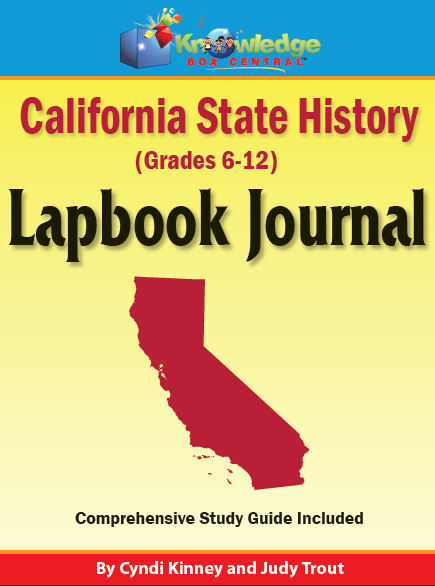 California State History Lapbook Journal / Interactive Notebook