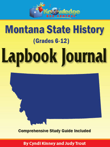 Montana State History Lapbook Journal / Interactive Notebook