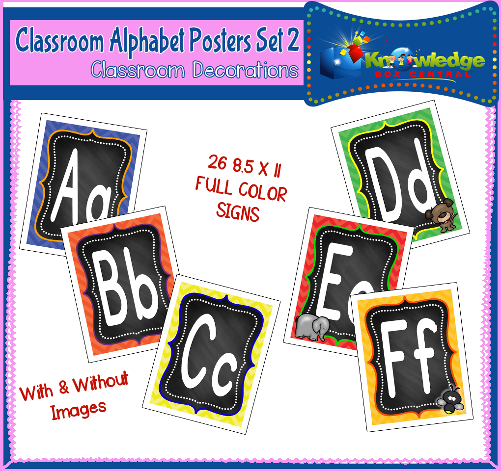 Alphabet Posters - Set 2