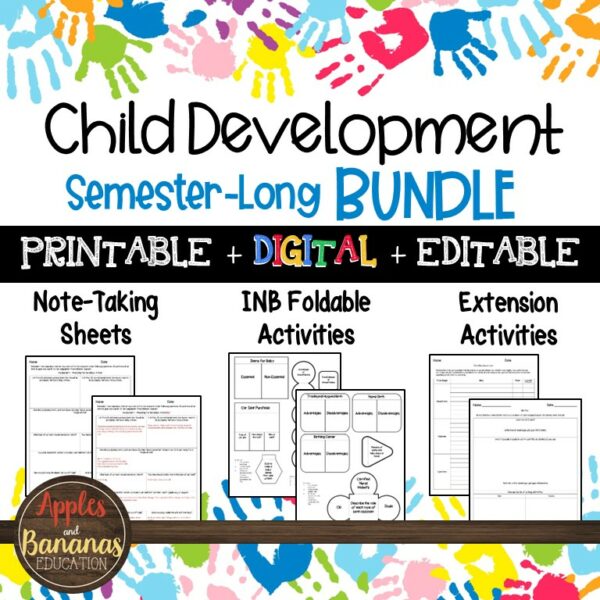 Child Development Bundle Made By Teachers