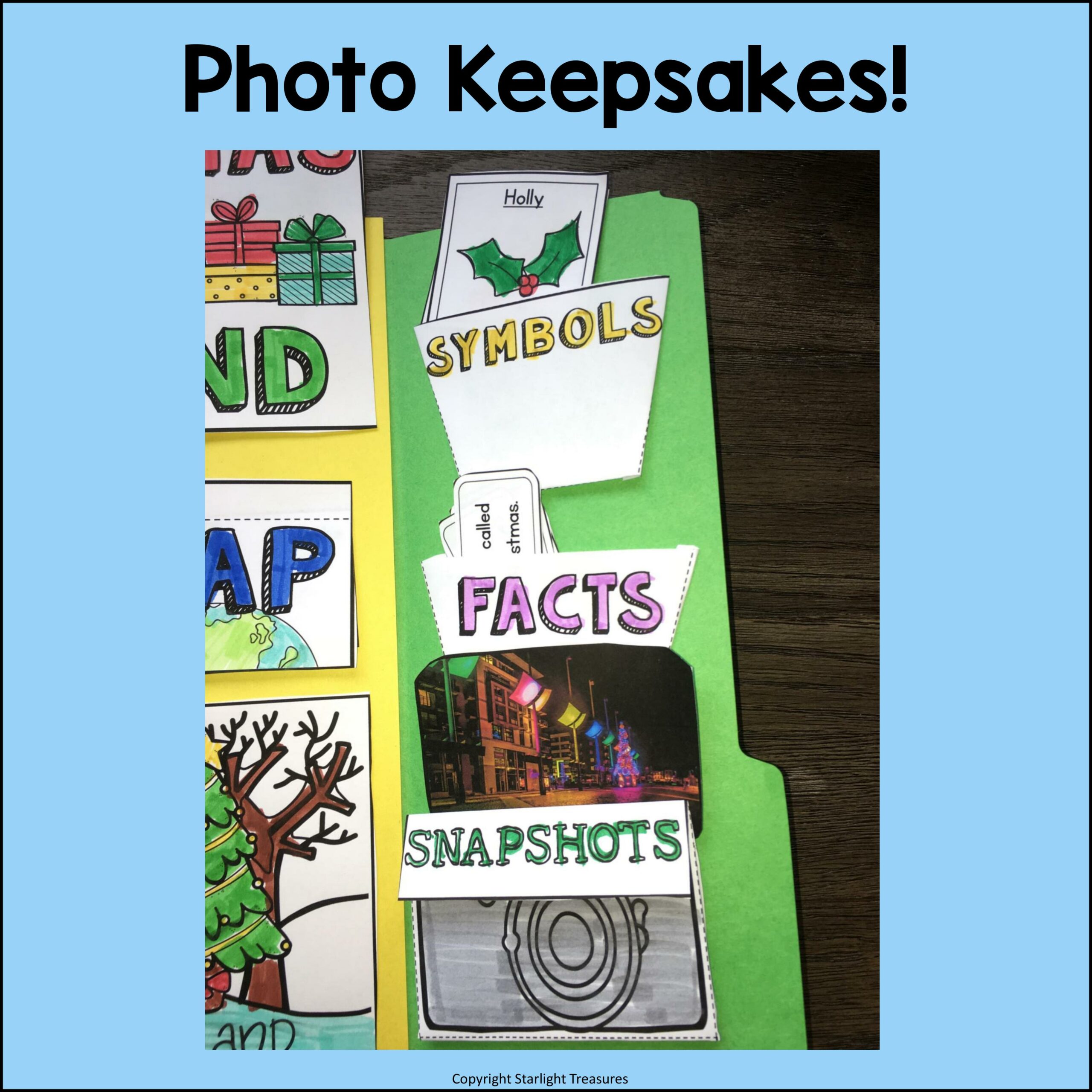 Christmas in Ireland Lapbook for Early Learners Christmas Around the