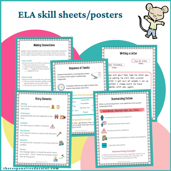 Mouse Was Mad Interactive Read Aloud Lesson Plan ELA SEL Activities ...