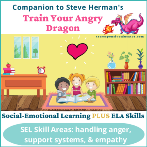 Train Your Angry Dragon Interactive Read Aloud Lesson Plan ELA SEL Activities