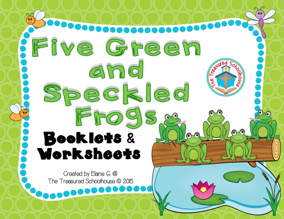 Five Green and Speckled Frogs Booklets and Worksheets Pack | Made By  Teachers