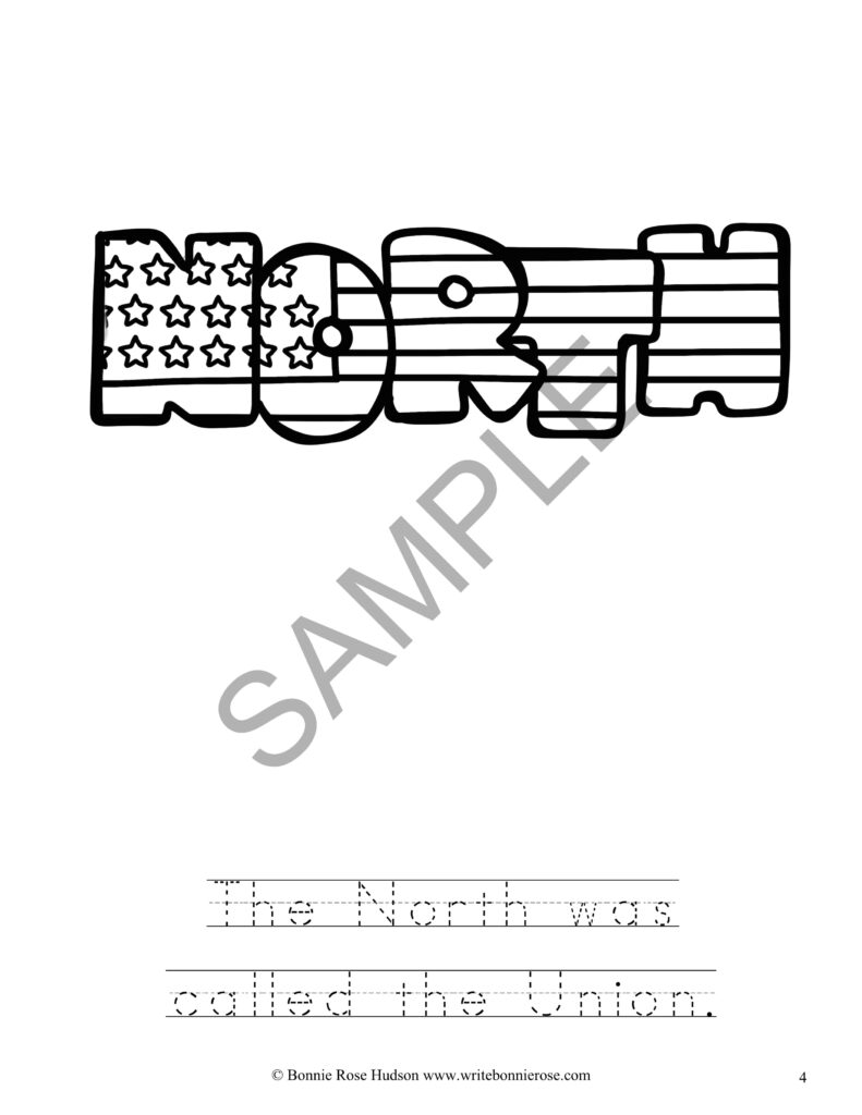 American Civil War Coloring BookLevel B Made By Teachers