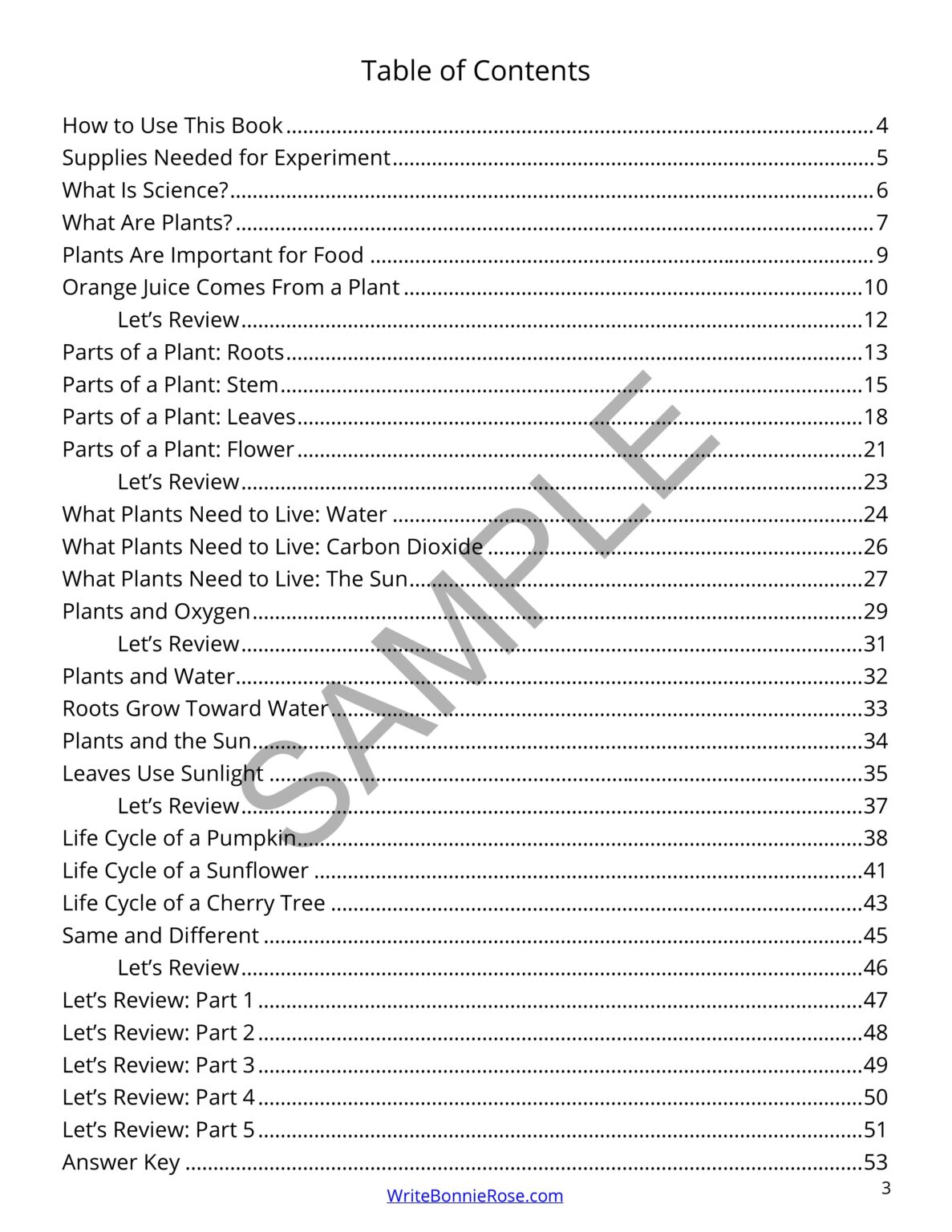 Learning About Science for Young Learners Plants Made By Teachers