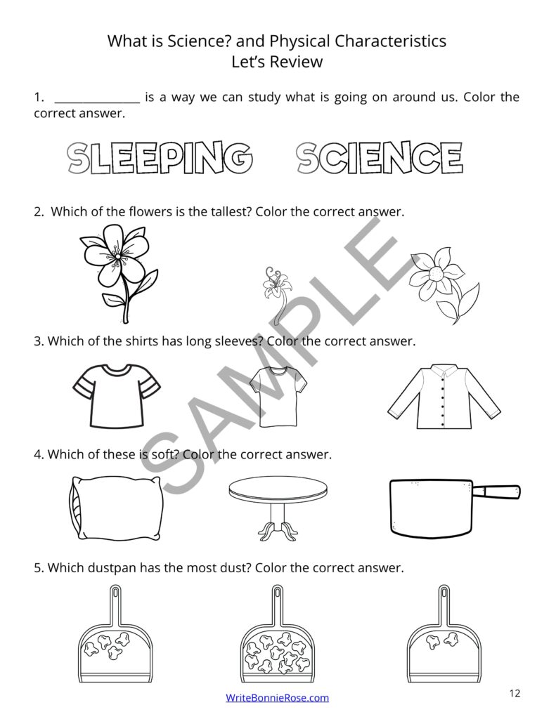 Learning About Science for Young Learners Physical Science Made By