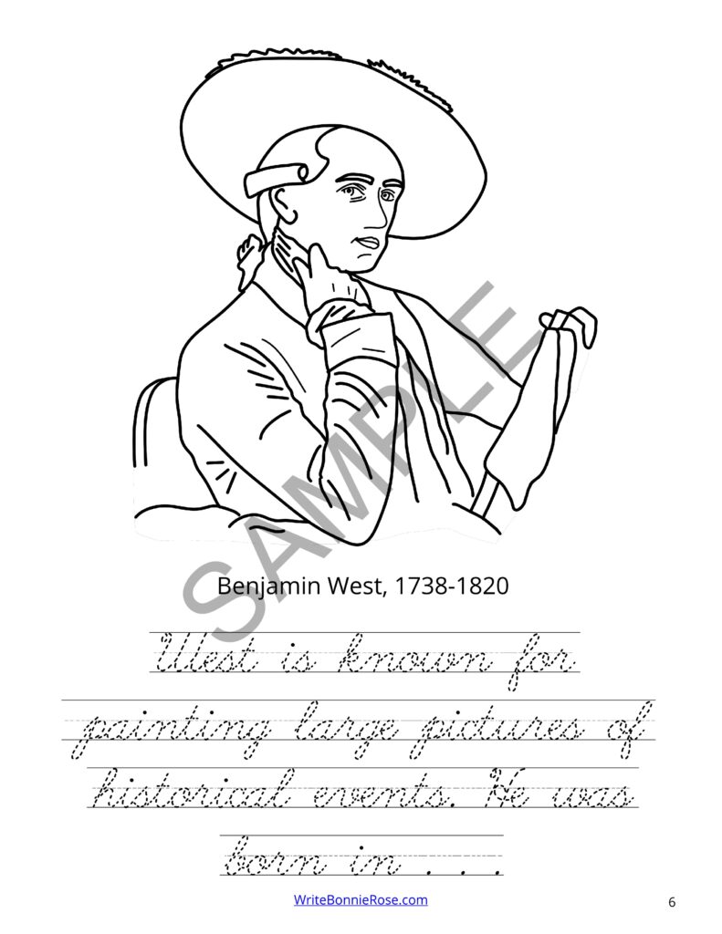 Famous American Artists Their Paintings Coloring Book Level C Made Famous American Artists Their Paintings Coloring Book Level C Made