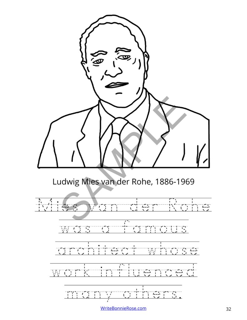 Famous Americans of the 1950s Coloring Book-Level B | Made By Teachers