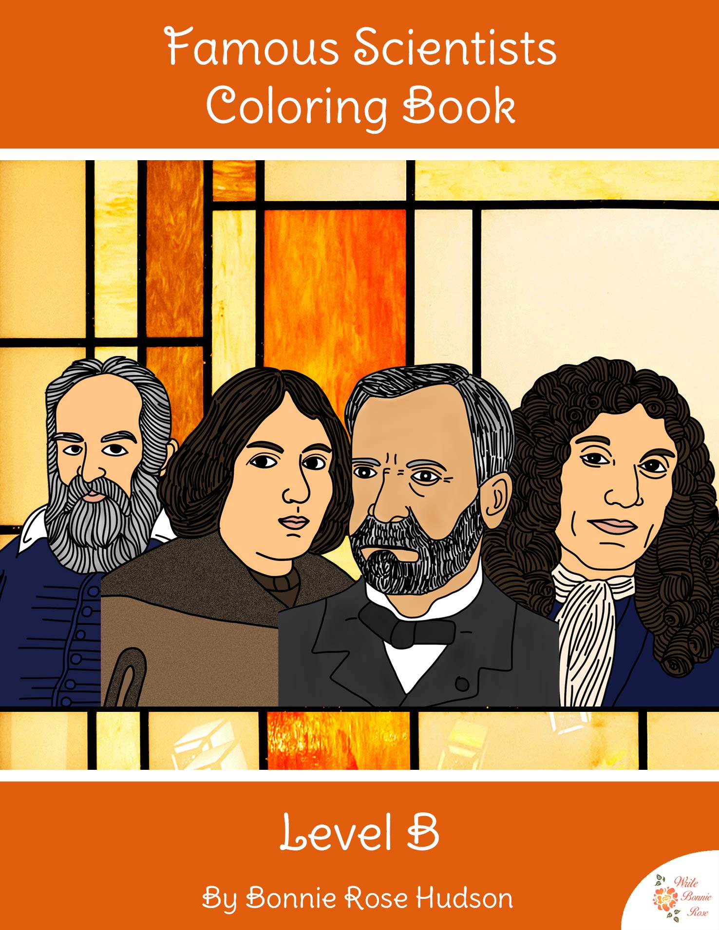 Famous Scientists Coloring BookLevel B Made By Teachers