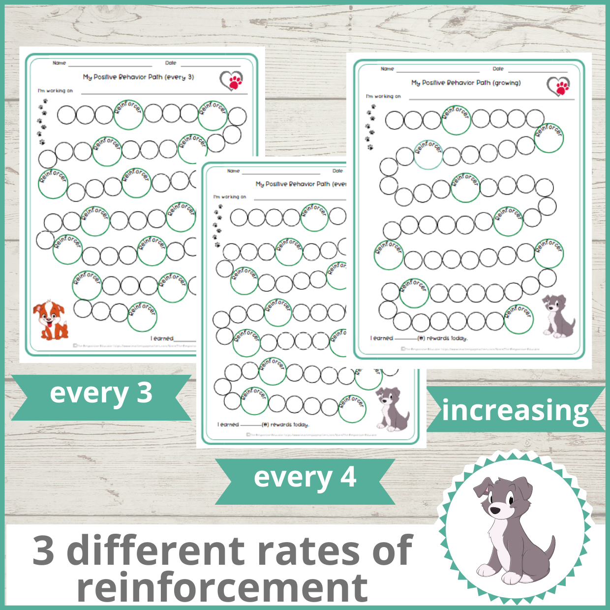 PBIS Positive Behavior Path- Puppies | Made By Teachers