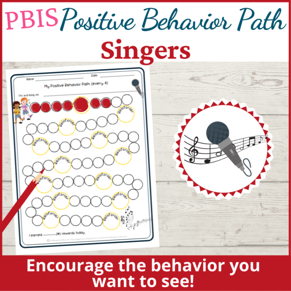 PBIS Positive Behavior Path Singers Made By Teachers