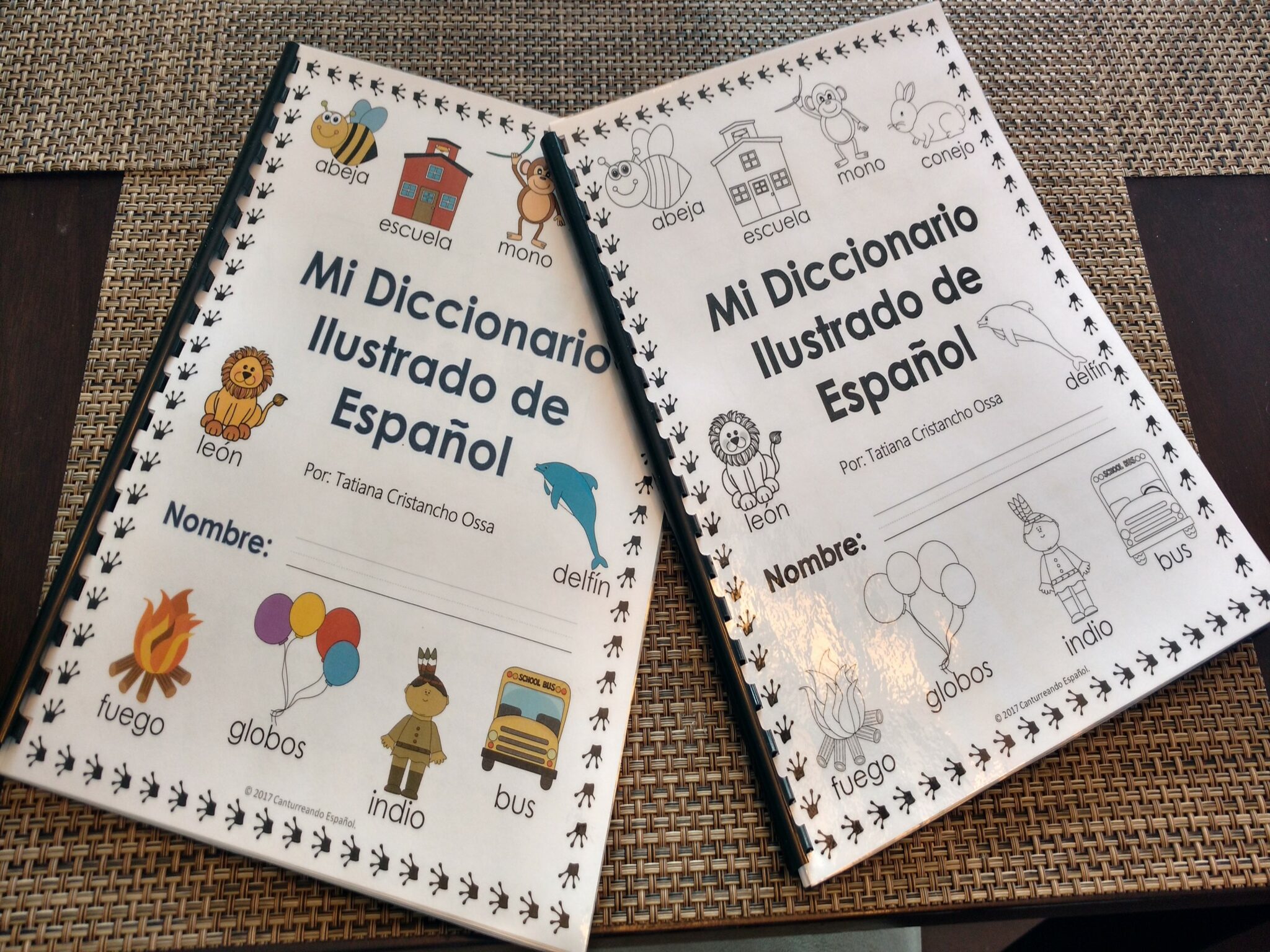 Picture Dictionary in Spanish | Diccionario Ilustrado | Vocabulario en ...