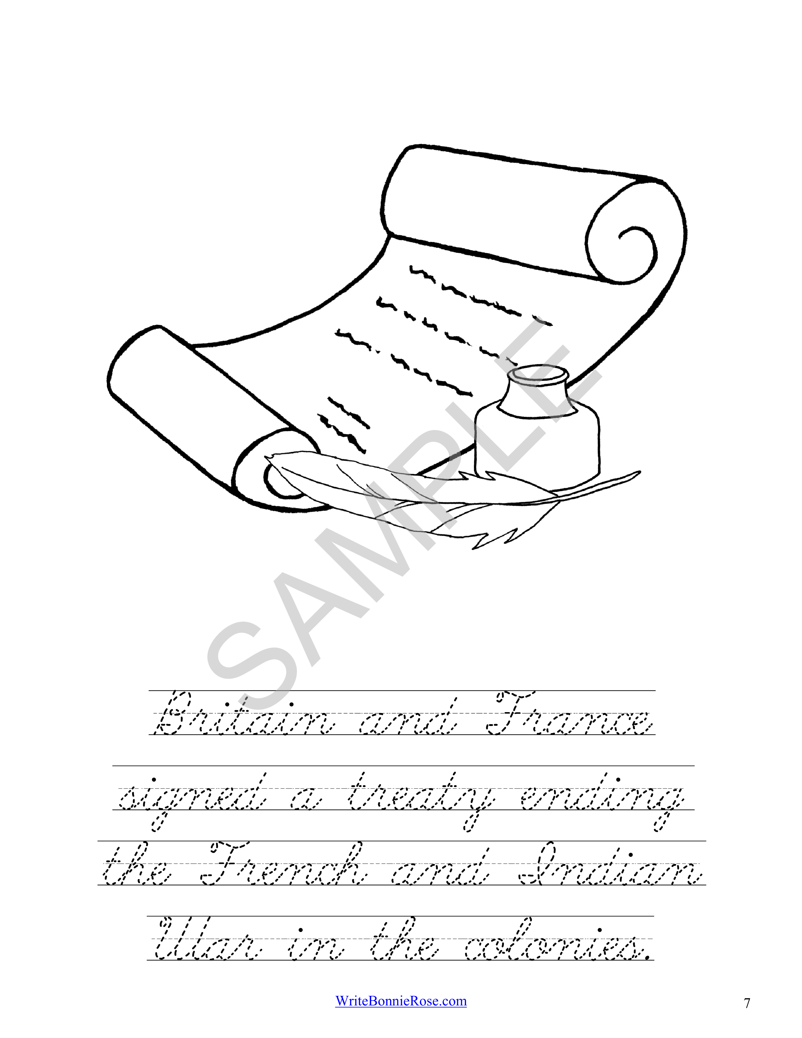 Story of the American Revolution Coloring Book-Level C | Made By Teachers