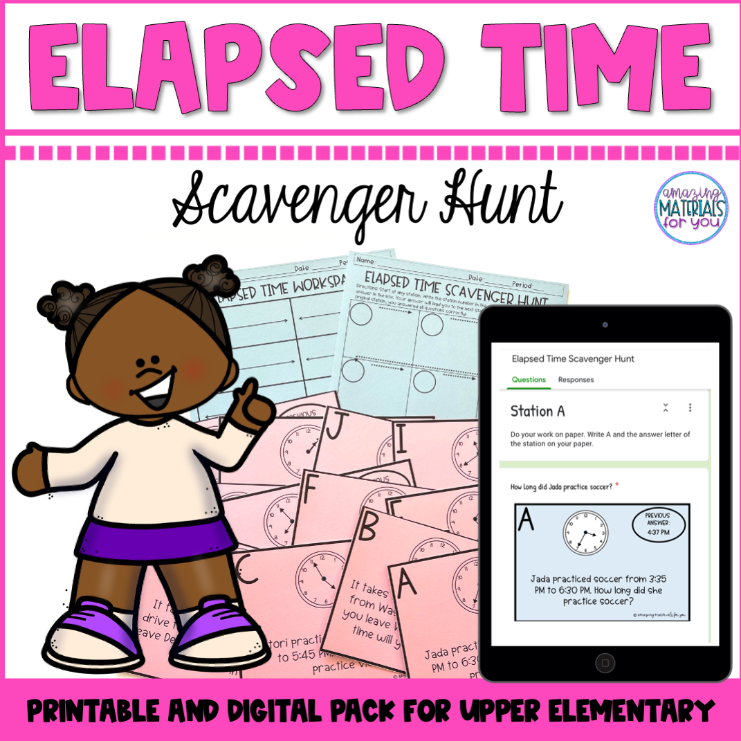 Elapsed Time Scavenger Hunt