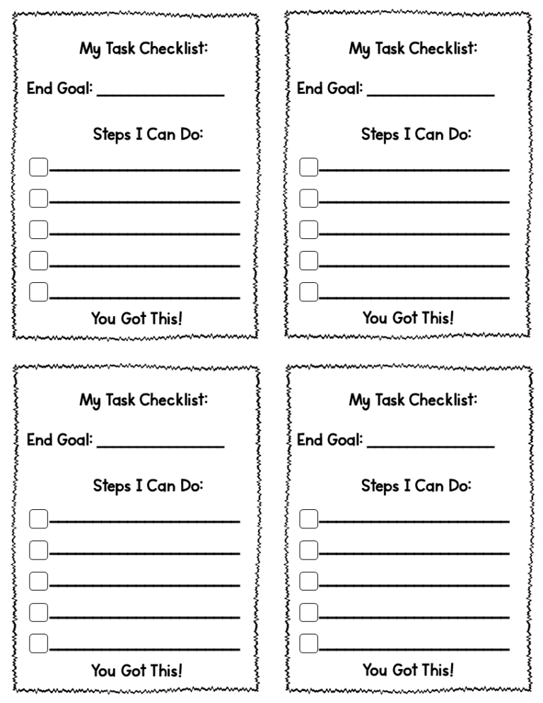 Printable Task Checklist Template For Students Made By Teachers printable-task-checklist-template-for-students-made-by-teachers