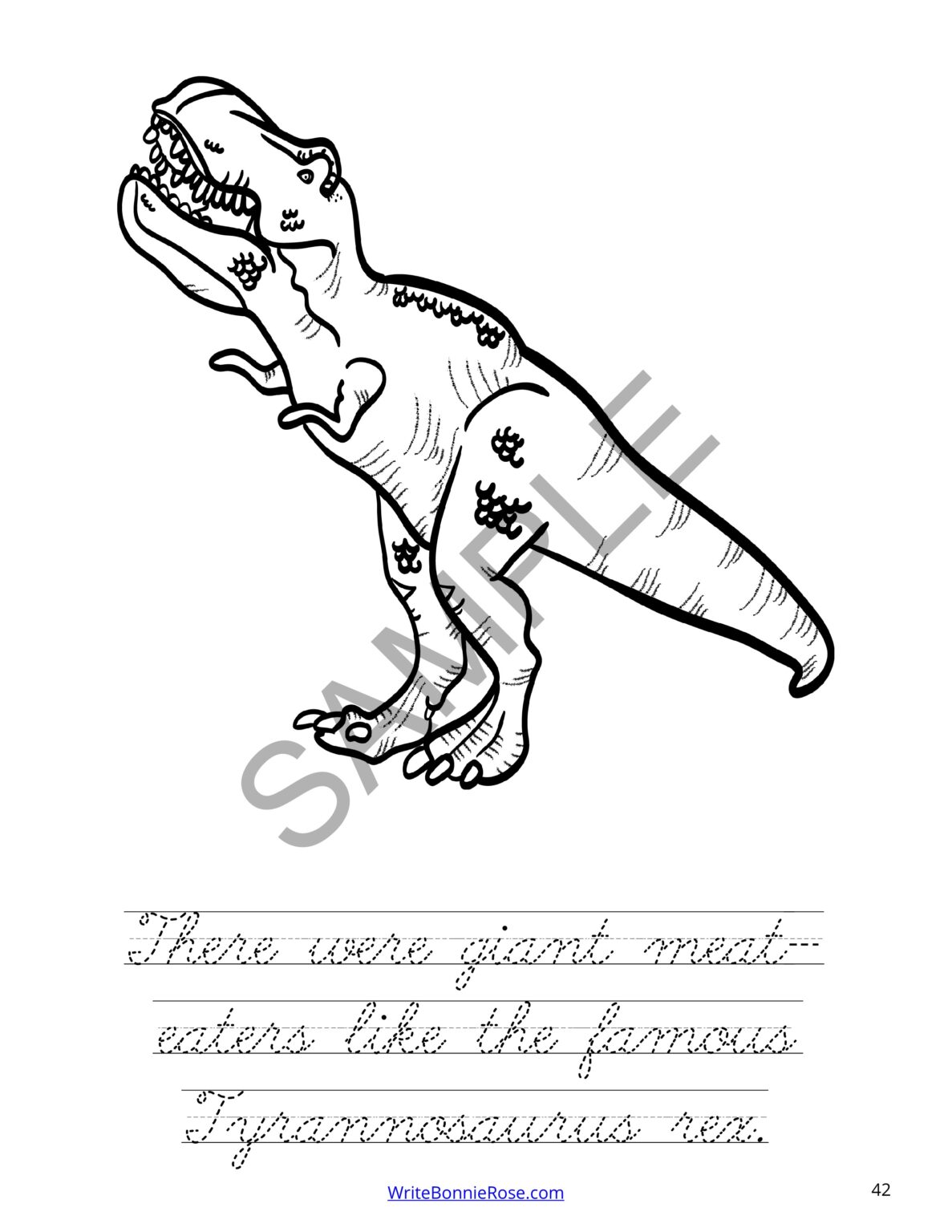 Learning About Dinosaurs Coloring Book-Level C | Made By Teachers