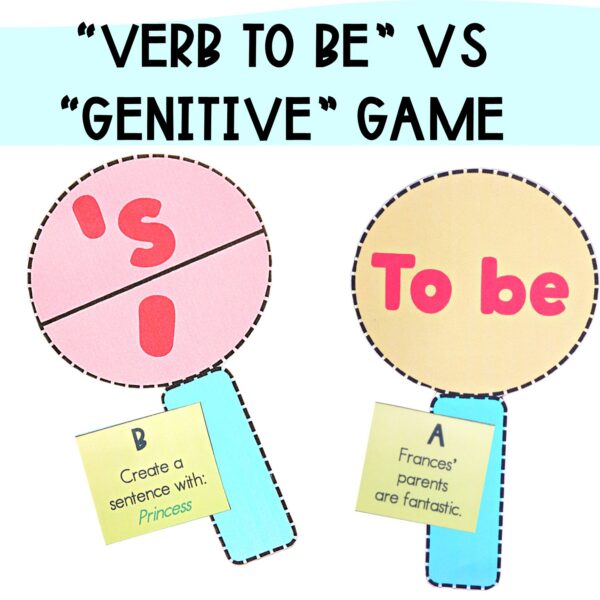 FREEBIE Genitive Case Possessive 's and ' BOOM Cards Color by