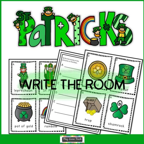 St. Patrick's Day Write the Room | Made By Teachers