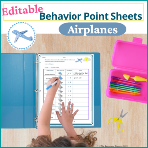 Point Sheet for Behavior- Airplanes