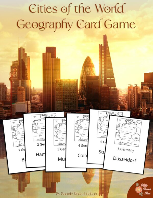 Cities of the World Geography Card - Cities Of The World Geography Card Game 600x775 